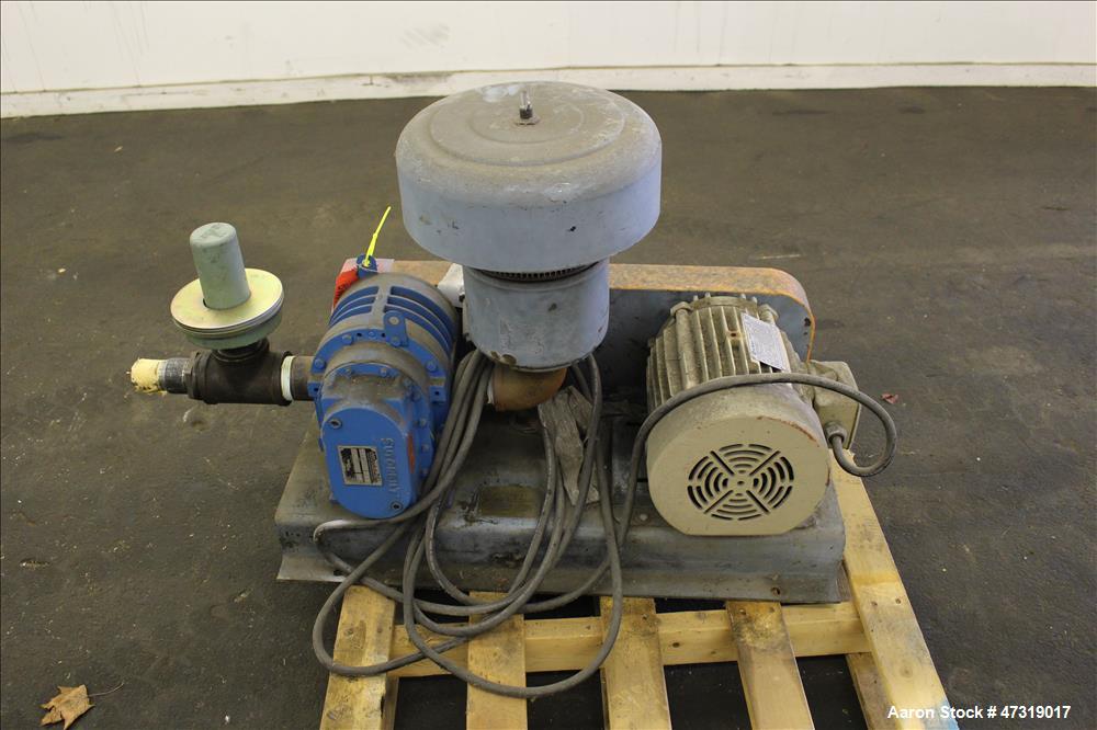 Used- WM. W. Meyer & Sons/Sutorbilt Vacuum Loading System. Consisting of (1) Sutorbilt positive displacement blower, model 4...