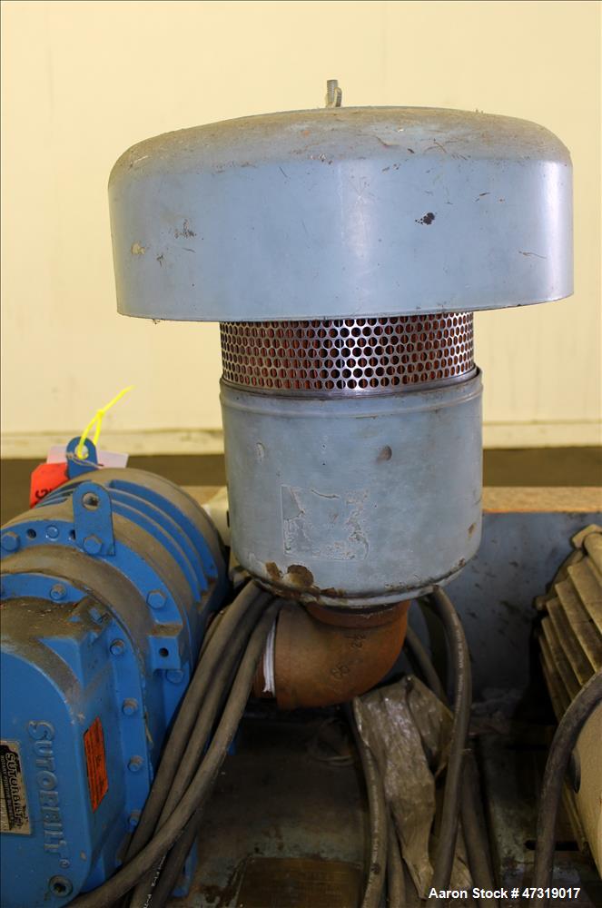 Used- WM. W. Meyer & Sons/Sutorbilt Vacuum Loading System. Consisting of (1) Sutorbilt positive displacement blower, model 4...