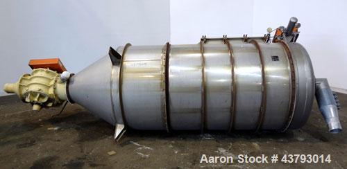 Used Premier Pneumatics Vacuum Loading System Consisting Of: (1) Premier Pneumatics Filter Receiver, model FRC-R-E-24-58-185B, 304 stainless steel, (1) Premier Pneumatics rotary valve, model MDRFS151...