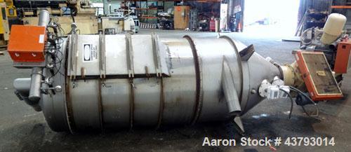 Used Premier Pneumatics Vacuum Loading System Consisting Of: (1) Premier Pneumatics Filter Receiver, model FRC-R-E-24-58-185B, 304 stainless steel, (1) Premier Pneumatics rotary valve, model MDRFS151...