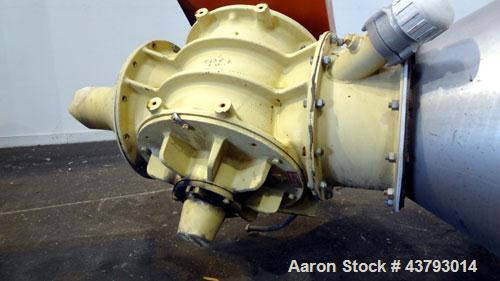 Used Premier Pneumatics Vacuum Loading System Consisting Of: (1) Premier Pneumatics Filter Receiver, model FRC-R-E-24-58-185B, 304 stainless steel, (1) Premier Pneumatics rotary valve, model MDRFS151...