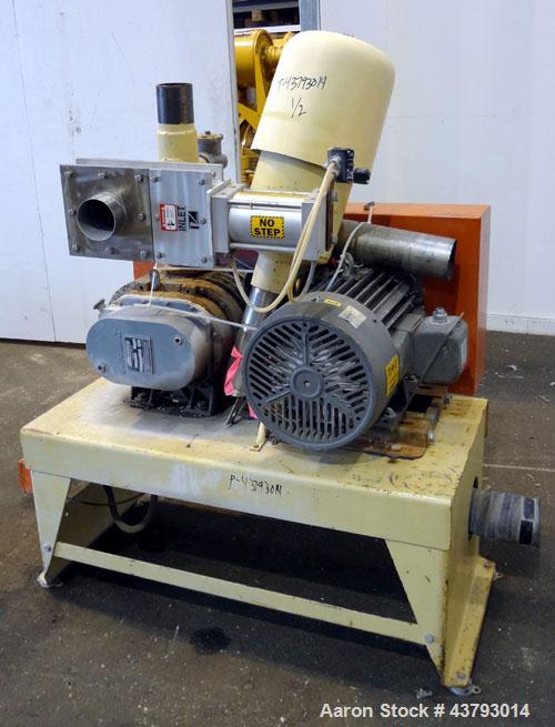 Used Premier Pneumatics Vacuum Loading System Consisting Of: (1) Premier Pneumatics Filter Receiver, model FRC-R-E-24-58-185B, 304 stainless steel, (1) Premier Pneumatics rotary valve, model MDRFS151...