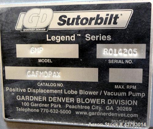 Used Premier Pneumatics Vacuum Loading System Consisting Of: (1) Premier Pneumatics Filter Receiver, model FRC-R-E-24-58-185B, 304 stainless steel, (1) Premier Pneumatics rotary valve, model MDRFS151...