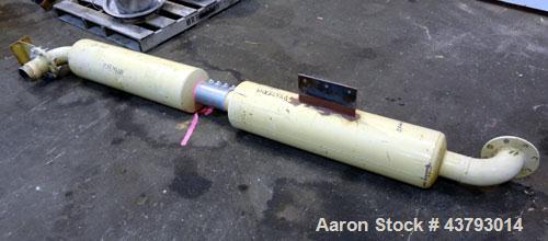 Used Premier Pneumatics Vacuum Loading System Consisting Of: (1) Premier Pneumatics Filter Receiver, model FRC-R-E-24-58-185B, 304 stainless steel, (1) Premier Pneumatics rotary valve, model MDRFS151...