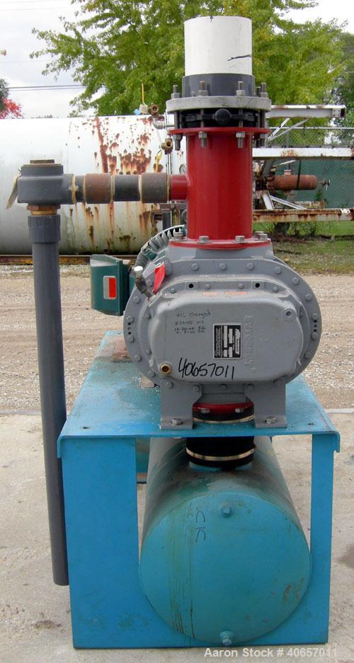 Used Carbon Steel Sutorbilt Legend Series Medium Pressure Horizontal Rotary Positive Displacement Blower, Model 8MP