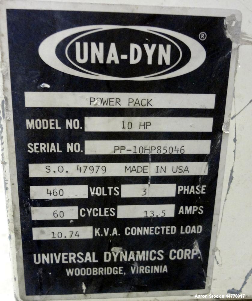 Used Una-Dyn Vacuum Conveying System