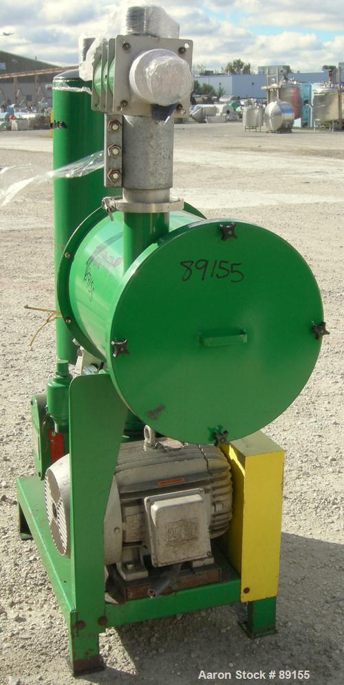 USED: Vac-U-Max vacuum conveying system consisting of: (1) Sutorbilt low pressure vertical rotary positive displacement blower model 5MVL-8HC. Approximate capacity 882 cfm at 33.1 bhp at 7 psi.  .350...