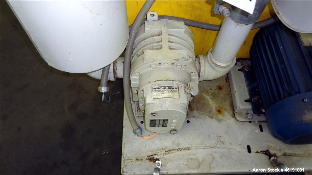 Used Vac-U-Max Vacuum Loading System, Model PPDS4MVP