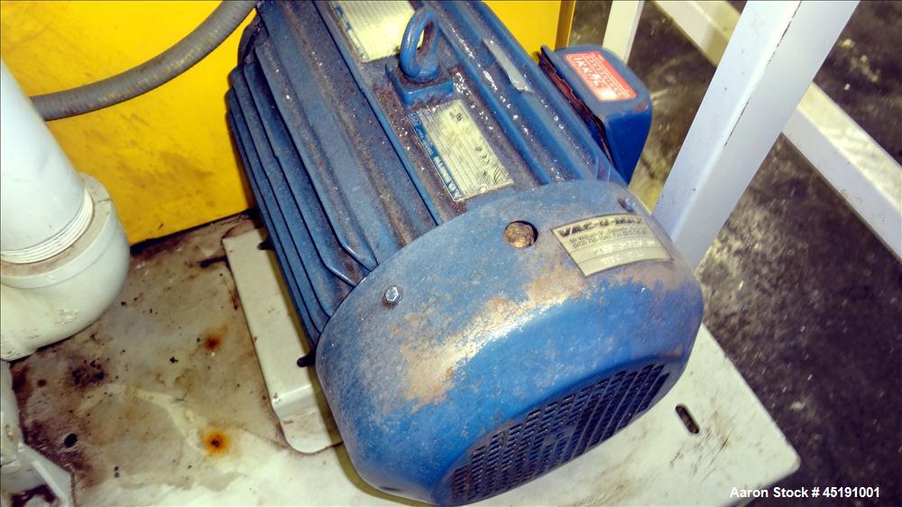 Used Vac-U-Max Vacuum Loading System, Model PPDS4MVP