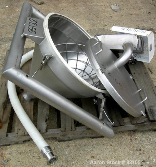 Used Stainless Steel Vac-U-Max Direct Charge Loading System