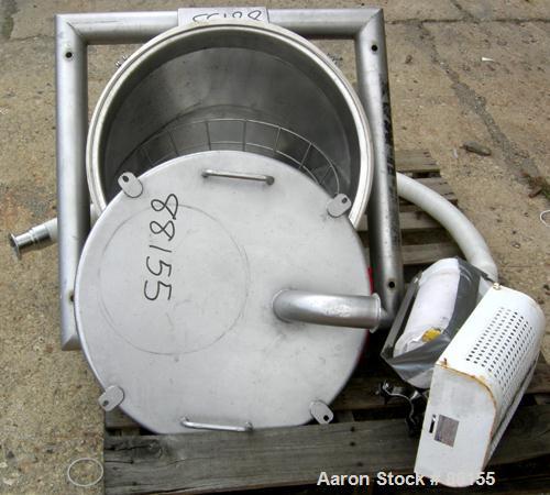 Used Stainless Steel Vac-U-Max Direct Charge Loading System