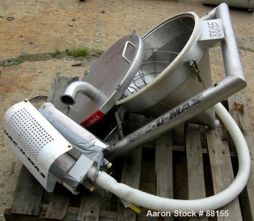 Used Stainless Steel Vac-U-Max Direct Charge Loading System