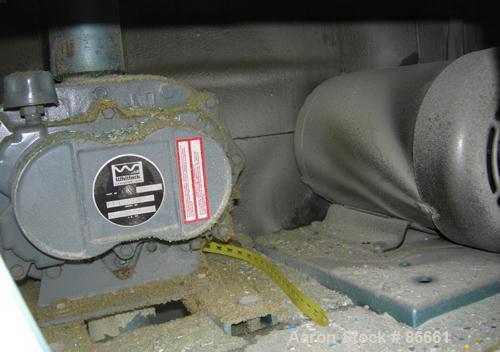 Used Whitlock Vacuum Conveying System Consisting Of (1) Whitlock horizontal blower, model 52043, driven by a 5 HP, 3/60/208-230/460 Volt, 1725 RPM motor. Unit includes a filter, silencer and control ...