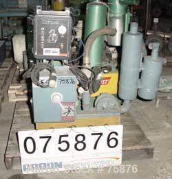 Used Whitlock Vacuum Conveying System Consisting Of: (1) Whitlock vertical blower, model 52043. Driven by a 5 hp, 3/60/230/460 volt, 1745 rpm motor. Unit includes a filter, silencer and control panel.