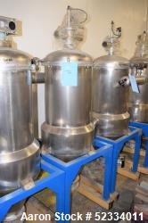 Used-Grace-M Plastic Solution Stainless Steel Vacuum Loading Hopper. With mounting frame. Series# 1501001, built 2015.