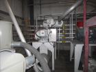 Used Main Silo weight control system consisting of: Hopper, Mettler Toledo model partner plus digital read-out controller, roller top conveyor, KM model system 2020 controller system, Nucon system, b...