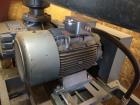 Used Railcar unloading system with dual 40 HP motors.