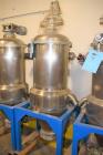 Used Grace-M Plastic Solution Stainless Steel Vacuum Loading Hopper. With mounting frame. Series# 1501001, built 2015.