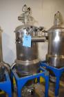 Used Grace-M Plastic Solution Stainless Steel Vacuum Loading Hopper. With mounting frame. Series# 1501001, built 2015