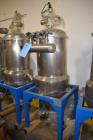 Used Grace-M Plastic Solution Stainless Steel Vacuum Loading Hopper. With mounting frame. Series# 1501001, built 2015