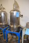 Used Grace-M Plastic Solution Stainless Steel Vacuum Loading Hopper. With mounting frame. Series# 1501001, built 2015