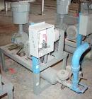 USED: Compressor Engineering vacuum conveying system consisting of (1) Roots horizontal rotary positive displacement blower, model33URAI-J. Max approximate 197 cfm at 3600 rpm, 2