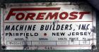 Used Foremost Machine Builders Vacuum Conveying Push & Pull System, Model P-30-45