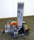 Used ITO Engineering Rotary Positive Displacement Blower, Model IRS-65L, Carbon Steel. Approximate capacity 2 cubic meters per minute (70 CFM) at 1300 rpm. 2” Inlet/outlet. Driven by a 3hp, 3/60/230/...