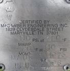 Used Macawber Denseveyor, Model 3/8, carbon steel. 6