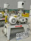 USED: Mould Tek vacuum conveying system, model VP3000, carbon steel. Consisting of (1) Sutorbilt rotary positive displacement blower, model 6MP. Approximate capacity 558 cfm at 22.4 bhp at 7 psi. .38...