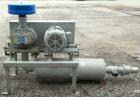 Used Roots Vacuum Conveying System, consisting of: (1) Roots Universal RAI horizontal rotary positive displacement blower, model 56U-RAI. Approximate 158 cfm at 1760 rpm at 14’’ HGV. 4