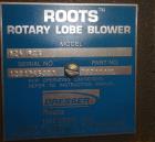 Used Roots RCS Series Horizontal Rotary Lobe Blower, Model 824 RCS, Carbon Stee