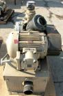 Used Schwitzer Duroflow Horizontal Rotary Positive Displacement Blower, Model 4509VT. Approximate capacity 300 CFM at 10 PSI. 4