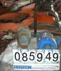 Used Sutorbilt High Pressure Vertical Rotary Positive Displacement Blower, Model 5HVF, carbon steel. Approximate capacity 191 cfm at 8.2 bhp at 7 psi.  .140 displacement cubic feet revolution, 2-1/2
