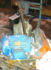 Used Sutorbilt High Pressure Vertical Rotary Positive Displacement Blower, Model 5HVF, carbon steel. Approximate capacity 191 cfm at 8.2 bhp at 7 psi.  .140 displacement cubic feet revolution, 2-1/2