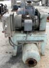 USED: Sutorbilt medium pressure horizontal rotary positive displacement blower, model 7MP. Approx capacity 1125 cfm at 42.8 bhp at 7 psi. .733 displacement cubic feet revolution, 6