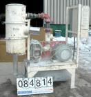 USED: Sutorbilt Vacuum Conveying System consisting of (1) Sutorbilt vertical rotary positive displacement blower, 4