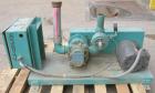 Used UnaDyn Vacuum Loader, Model VTP5. (1) Vertical Roots blower, model 24-U-RAI,  approximately 12 cfm at 1160 rpm. 2