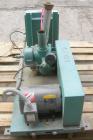 Used UnaDyn Vacuum Loader, Model VTP5. (1) Vertical Roots blower, model 24-U-RAI,  approximately 12 cfm at 1160 rpm. 2