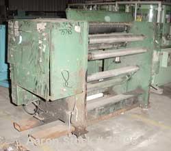 USED: Autoplast 40" wide bag separator, model FW40.  1 hp gearmotor