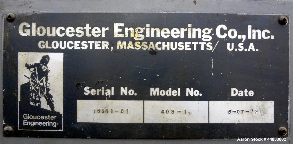 Used Gloucester Model 403-1 Bag Folder
