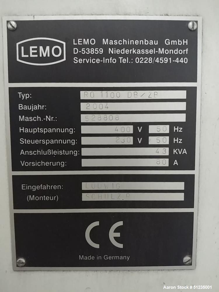 Used Lemo Maschinenbau GmbH Film Bag Making Line