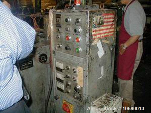 Used 23" Plastimac/DeBernardi model 602 T-shirt bag machine. Manufactured 1989.