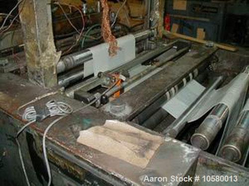 Used 23" Plastimac/DeBernardi model 602 T-shirt bag machine. Manufactured 1989.