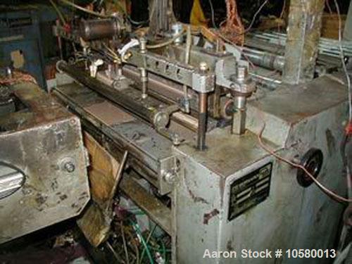 Used 23" Plastimac/DeBernardi model 602 T-shirt bag machine. Manufactured 1989.