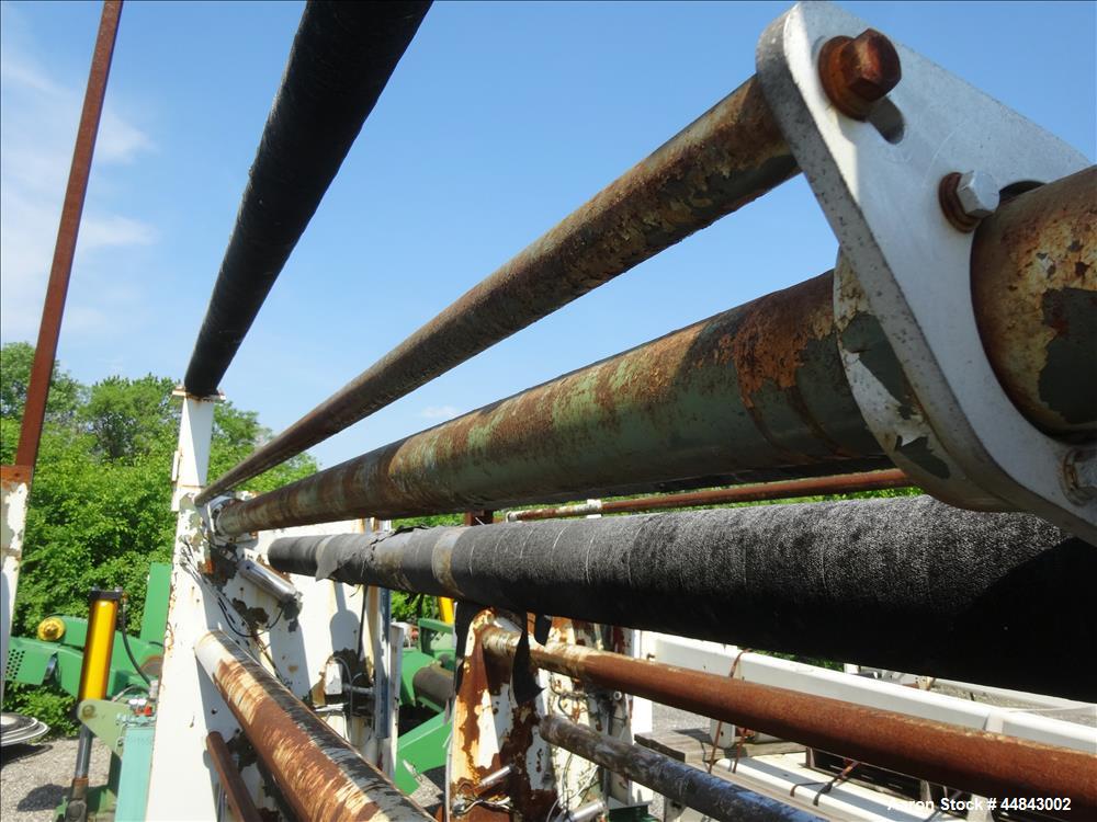 Used Sano Design & Machine 104" Tension Roll Stand, Model L.N.-104"-5HP-400-STD