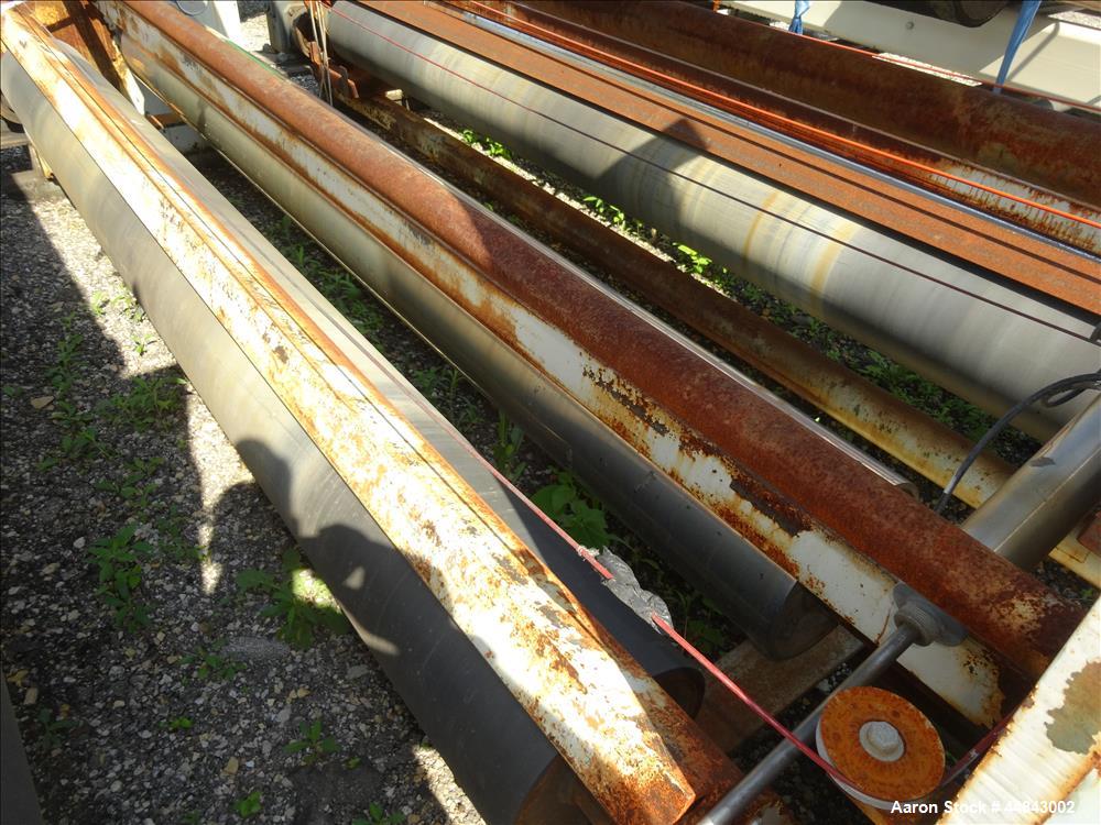 Used Sano Design & Machine 104" Tension Roll Stand, Model L.N.-104"-5HP-400-STD