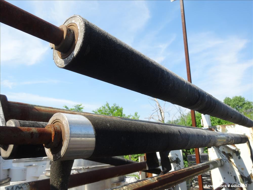 Used Sano Design & Machine 104" Tension Roll Stand, Model L.N.-104"-5HP-400-STD