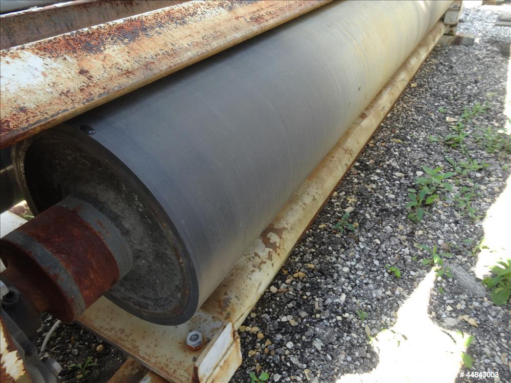 Used Sano Design & Machine 104" Tension Roll Stand, Model L.N.-104"-5HP-400-STD