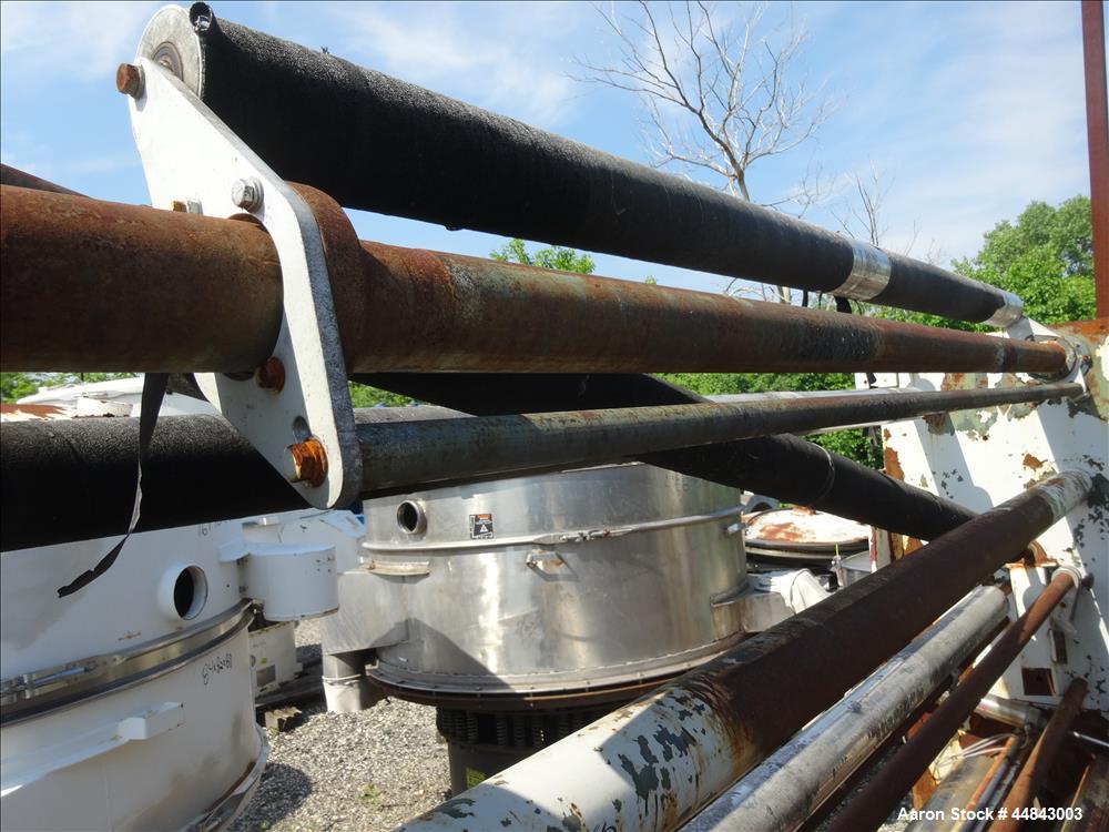 Used Sano Design & Machine 104" Tension Roll Stand, Model L.N.-104"-5HP-400-STD
